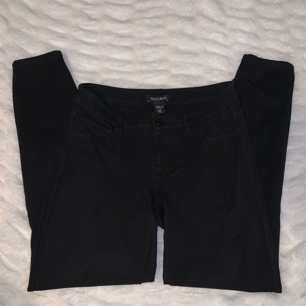 White House Black Market Black Skinny Leg Pants